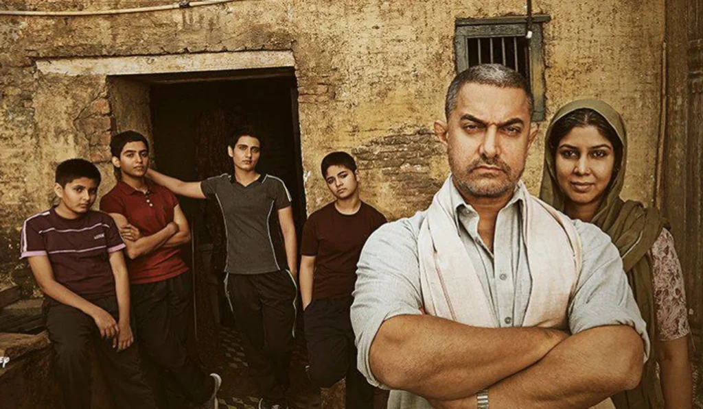 Dangal (2016) - Inspired by the real-life story of wrestler Mahavir Singh Phogat and his daughters, who became successful wrestlers.